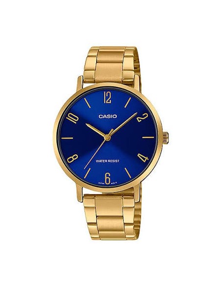 Reloj Casio Para Mujer LTP-VT01G-2B Analógico Correa Acero