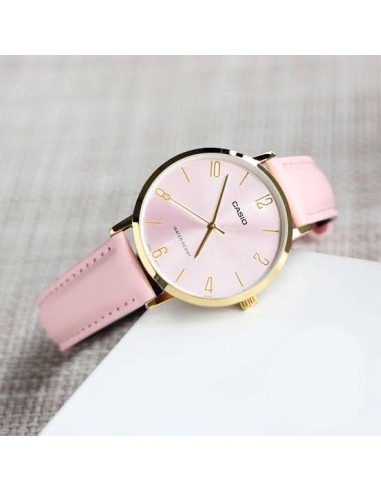 Reloj Casio LTP-VT01GL-4B Dorado con Correa de Cuero