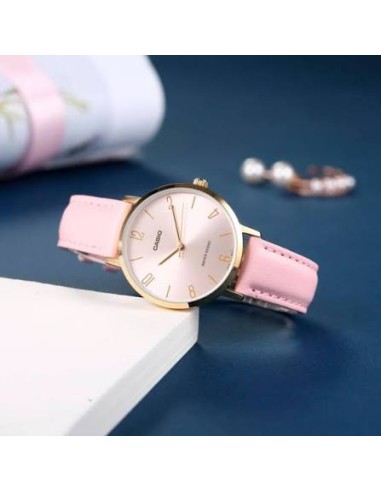 Reloj Casio LTP-VT01GL-4B Dorado con Correa de Cuero