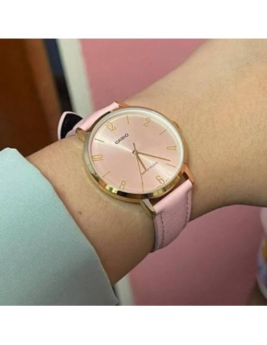 Reloj Casio LTP-VT01GL-4B Dorado con Correa de Cuero