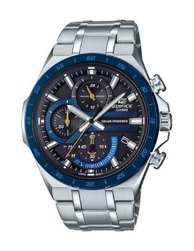 Reloj Casio Edifice EQS-920DB-2A Solar Esfera Azul