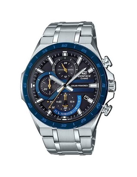 Reloj Casio Edifice EQS-920DB-2A Solar Esfera Azul