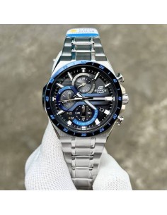 Reloj Casio Edifice EQS-920DB-2A Solar Esfera Azul 2