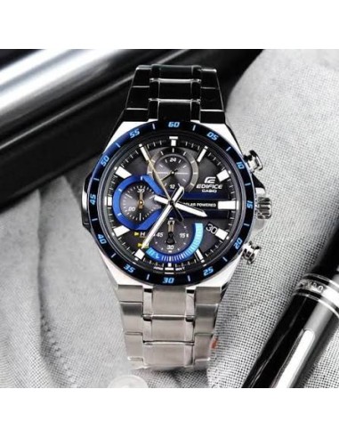 Reloj Casio Edifice EQS-920DB-2A Solar Esfera Azul