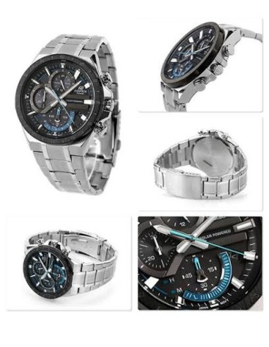 Reloj Casio Edifice EQS-920DB-2A Solar Esfera Azul
