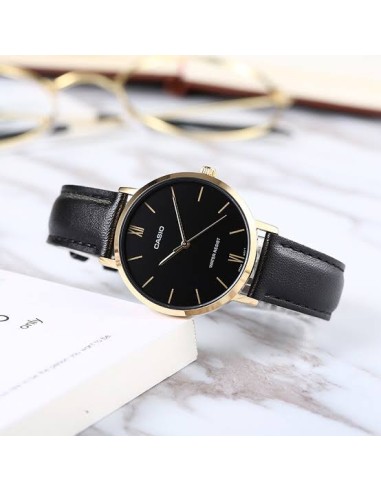 copy of Reloj Casio LTP-VT01GL-4B Dorado con Correa de Cuero