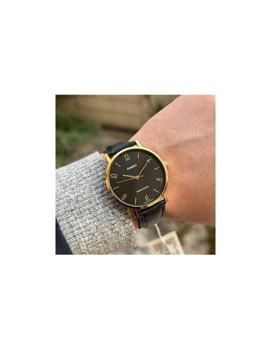 copy of Reloj Casio analogico MTP-VT01L-2B correa de piel