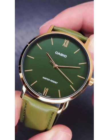 copy of Reloj Casio analogico MTP-VT01L-2B correa de piel