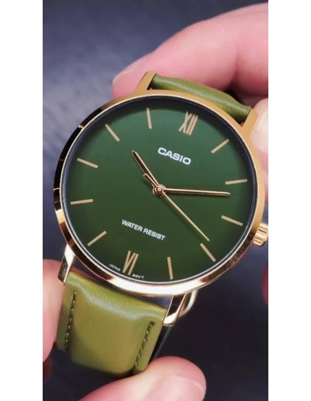 copy of Reloj Casio analogico MTP-VT01L-2B correa de piel