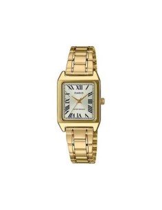 Reloj clásico mujer cuarzo Casio LTP-V007G-9B 31 × 22 × 7.5 mm caja y correa de acero color oro 2