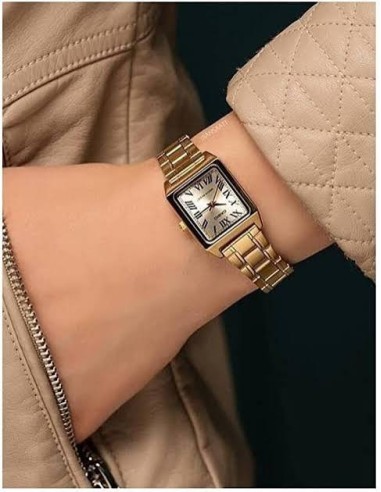 copy of reloj clásico mujer cuarzo Casio LTP-V007D-7B 31 × 22 × 7.5 mm caja y correa de acero