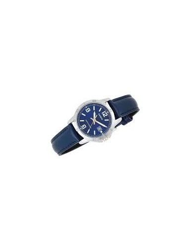 Reloj CASIO analógico LTP-V004L-2B correa de piel resistente al agua water resist