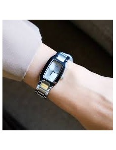 Reloj analógico para mujer Casio LTP-1165A-7C2 Diseño rectangular de acero inoxidable 2