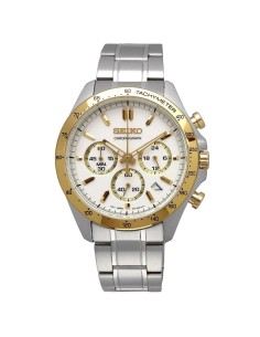 reloj cronógrafo hombre cuarzo Seiko Spirit SBTR024 JDM 39.8mm 100m WR correa de acero JDM (mercado doméstico japonés)