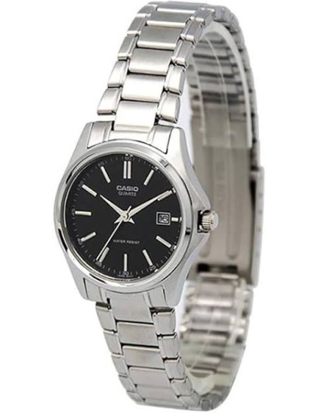 Reloj analógico para mujer Casio LTP-1183A-1A con caja y correa de acero inoxidable