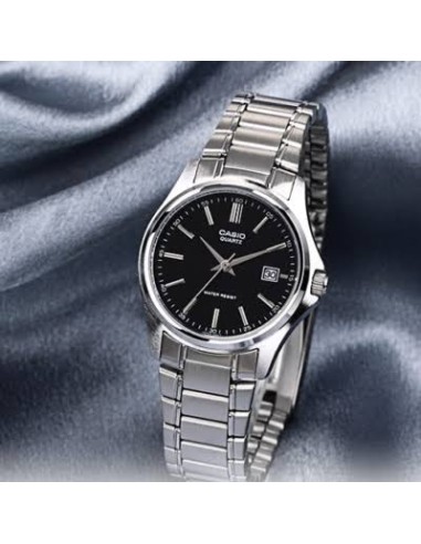 Reloj analógico para mujer Casio LTP-1183A-1A con caja y correa de acero inoxidable