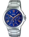 Reloj Casio Para Hombre MTP-V300D-2A Multifuncion Correa y Caja Acero