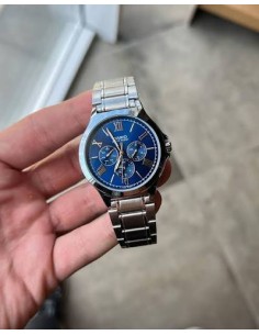 Reloj Casio Para Hombre MTP-V300D-2A Multifuncion Correa y Caja Acero 2