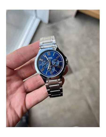copy of Reloj Casio Para Hombre MTP-V300B-1A Multifuncion Correa y Caja Acero Negro Esfera Negra