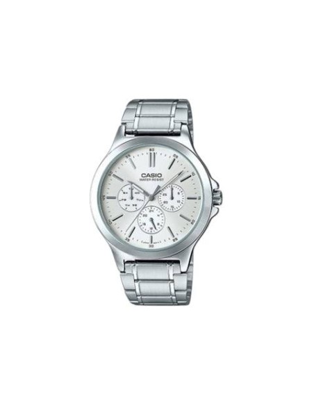 copy of Reloj Casio Para Hombre MTP-V300B-1A Multifuncion Correa y Caja Acero Negro Esfera Negra