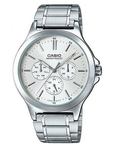 copy of Reloj Casio Para Hombre MTP-V300B-1A Multifuncion Correa y Caja Acero Negro Esfera Negra
