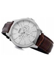 Reloj Casio Para Hombre MTP-V300L-7A Multifuncion Correa de piel 2