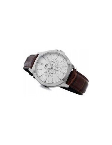 copy of Reloj Casio Para Hombre MTP-V300B-1A Multifuncion Correa y Caja Acero Negro Esfera Negra