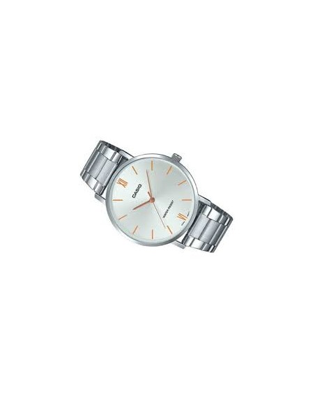 Reloj análogico de cuarzo Casio MTP-VT01D-7B correa de acero inoxidable 46 x 40 x 8.2 mm