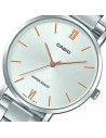 Reloj análogico de cuarzo Casio MTP-VT01D-7B correa de acero inoxidable 46 x 40 x 8.2 mm