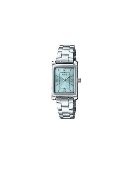 reloj mujer analógico clásico Casio LTP-1234DD-2A 32 × 21 × 7.4 mm correa de acero