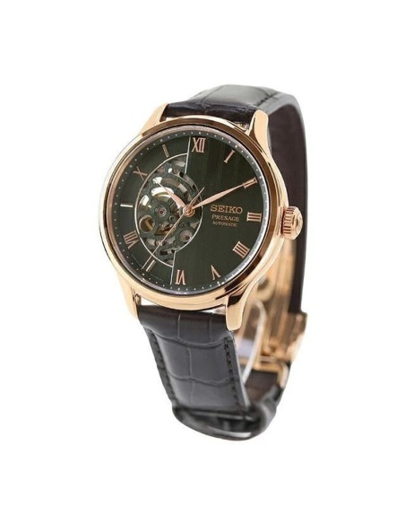 automático hombre Seiko Presage Mori no Kodō – Heartbeat of the Forest HCB007J JDM 41.8mm cristal de zafiro