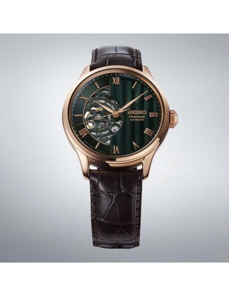 automático hombre Seiko Presage Mori no Kodō – Heartbeat of the Forest HCB007J JDM 41.8mm cristal de zafiro