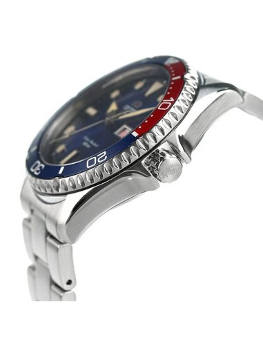 automático buceo hombre Orient Kamasu Pepsi RN-AA0812L JDM 41.8mm English/Kanji  200m