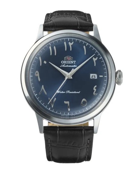 reloj automático hombre Orient Bambino Arabic Dial "Desert Night" RA-AC0036L 40.5mm correa de cuero Cal.  F6724