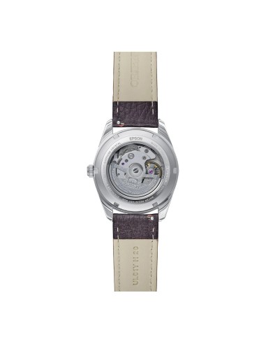 automático hombre Orient Stretto Date RA-AC0R03Y Chocolate / Rose Gold  38,5mm 50m WR cristal de zafiro