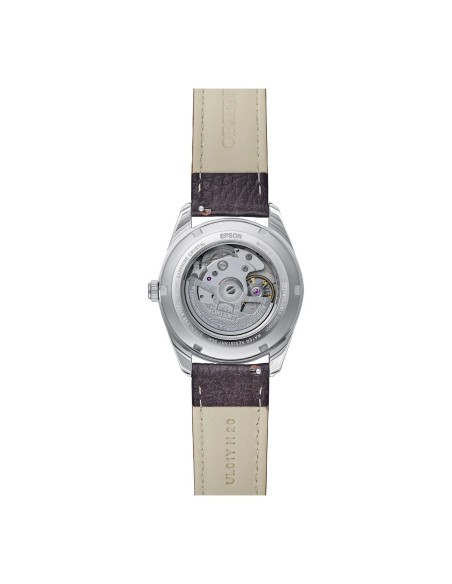 automático hombre Orient Stretto Date RA-AC0R03Y Chocolate / Rose Gold  38,5mm 50m WR cristal de zafiro