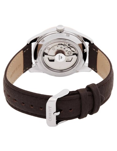 automático hombre Orient Stretto Date RA-AC0R03Y Chocolate / Rose Gold  38,5mm 50m WR cristal de zafiro