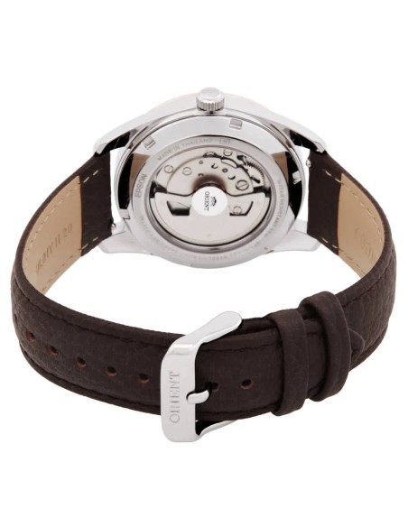 automático hombre Orient Stretto Date RA-AC0R03Y Chocolate / Rose Gold  38,5mm 50m WR cristal de zafiro