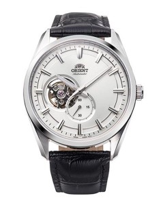 reloj automático hombre Orient Stretto Semi Skeleton RA-AR0004S 40.8mm cristal de zafiro correa de cuero 50m WR Cal. F6S22