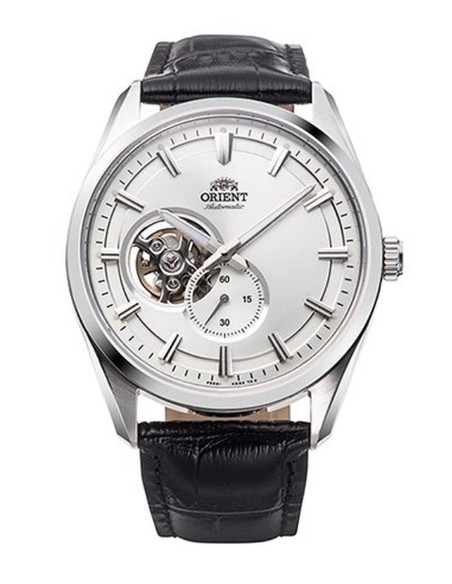 reloj automático hombre Orient Stretto Semi Skeleton RA-AR0004S 40.8mm cristal de zafiro correa de cuero 50m WR Cal. F6S22