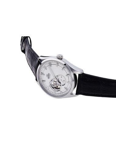 reloj automático hombre Orient Stretto Semi Skeleton RA-AR0004S 40.8mm cristal de zafiro correa de cuero 50m WR Cal. F6S22
