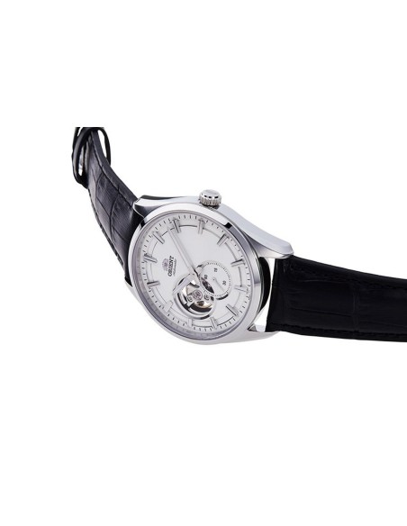 reloj automático hombre Orient Stretto Semi Skeleton RA-AR0004S 40.8mm cristal de zafiro correa de cuero 50m WR Cal. F6S22