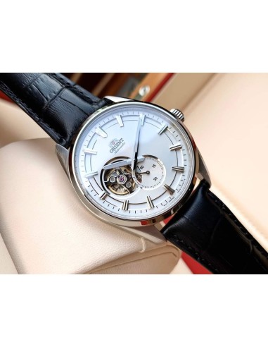 reloj automático hombre Orient Stretto Semi Skeleton RA-AR0004S 40.8mm cristal de zafiro correa de cuero 50m WR Cal. F6S22