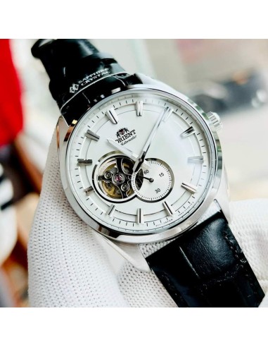 reloj automático hombre Orient Stretto Semi Skeleton RA-AR0004S 40.8mm cristal de zafiro correa de cuero 50m WR Cal. F6S22