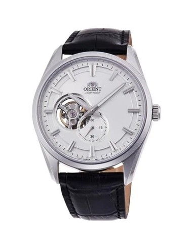 reloj automático hombre Orient Stretto Semi Skeleton RA-AR0004S 40.8mm cristal de zafiro correa de cuero 50m WR Cal. F6S22