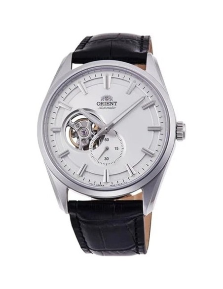 reloj automático hombre Orient Stretto Semi Skeleton RA-AR0004S 40.8mm cristal de zafiro correa de cuero 50m WR Cal. F6S22