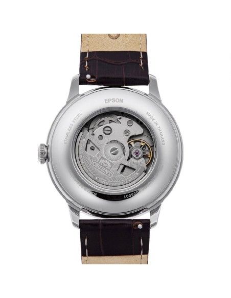 automático hombre Orient Bambino Sun & Moon RN-AK0805E JDM 41.5mm