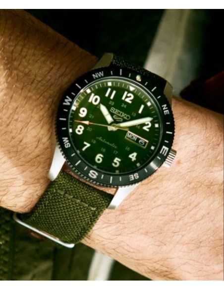automático hombre Seiko 5 Sports Tanken (探検) – Expedition: HDB008J 41mm JDM hecho en Japón