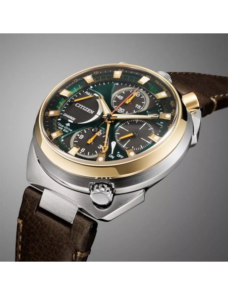 Citizen Promaster Land Tsuno Bullhead Chrono AV0104-06W Limited Edition 50th Anniversary zafiro