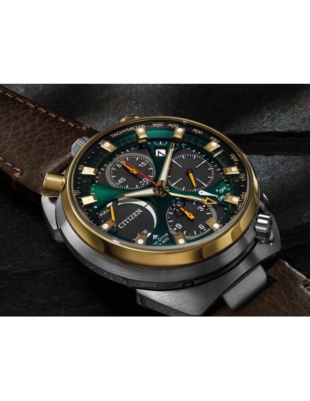 Citizen Promaster Land Tsuno Bullhead Chrono AV0104-06W Limited Edition 50th Anniversary zafiro
